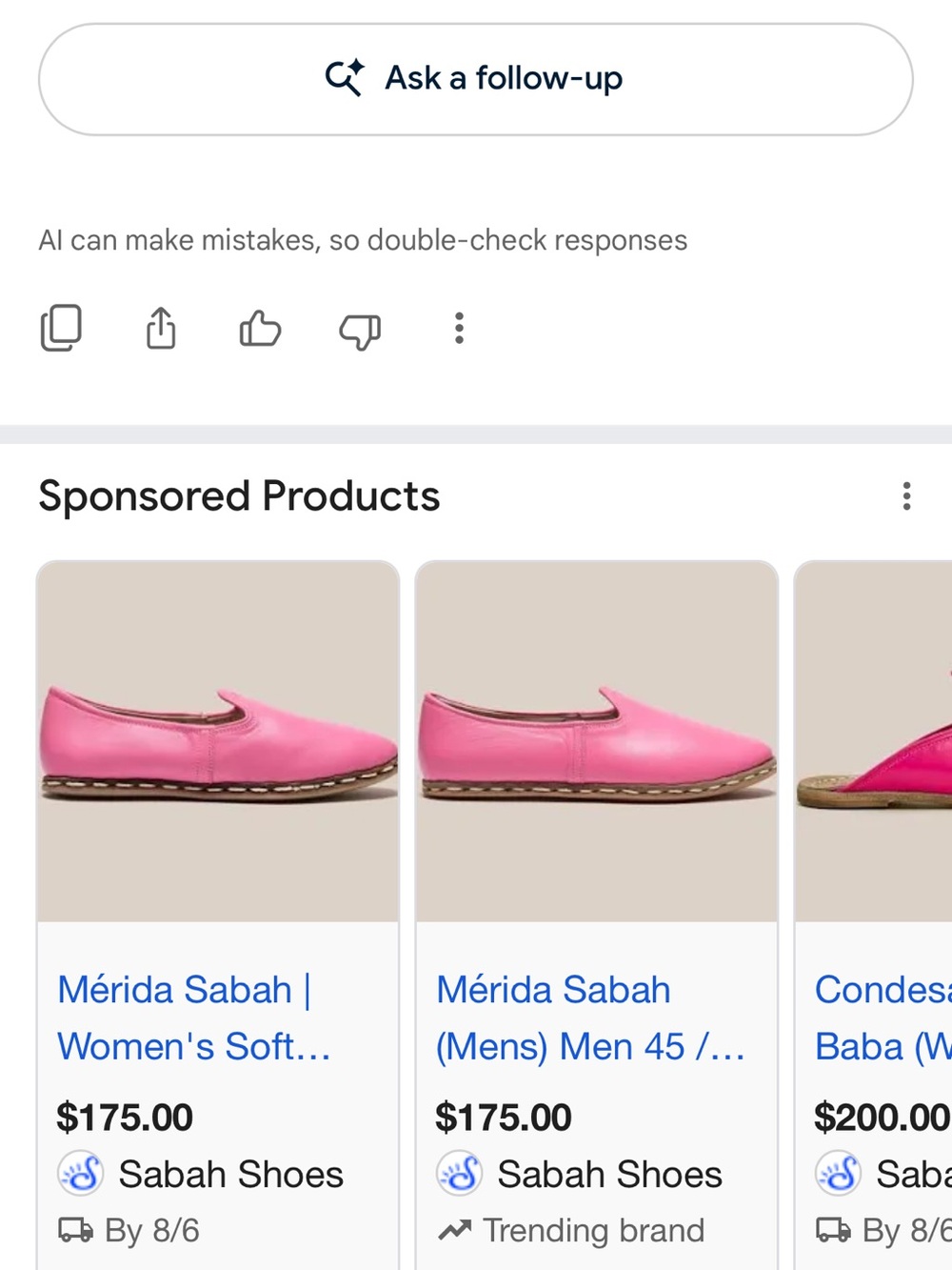 Sabah Hot Pink Leather Slip-Ons - Picture 4 of 4